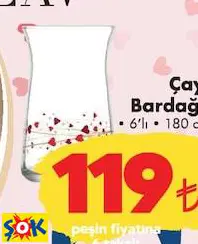 LAV ÇAY BARDAĞI • 6’LI